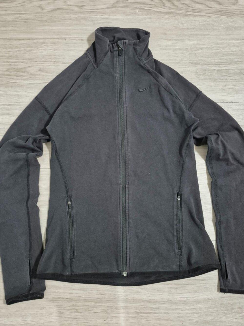 Nike Dri-FIT Women’s Full Zip Athletic Jacket Black Size Large